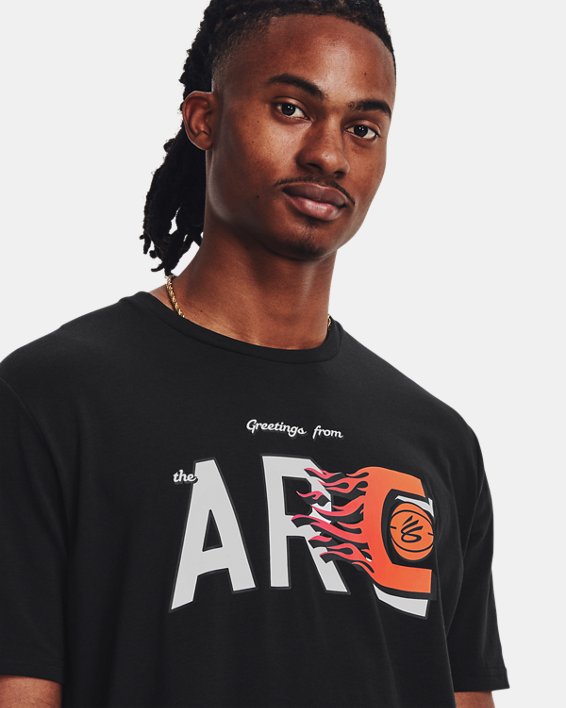 Men's Curry Arc Short Sleeve in Black image number 3